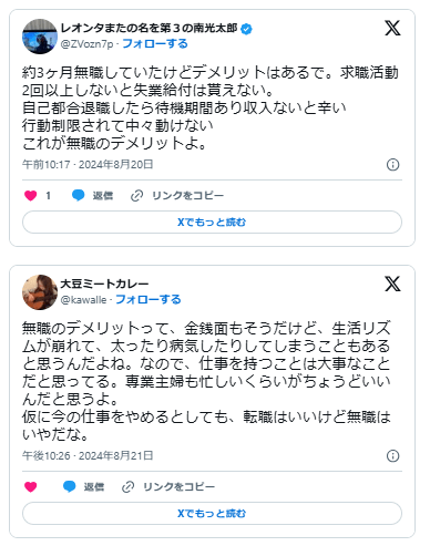 ニート　デメリット